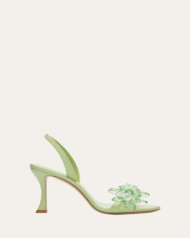 Sierra Embellished Leather Pumps